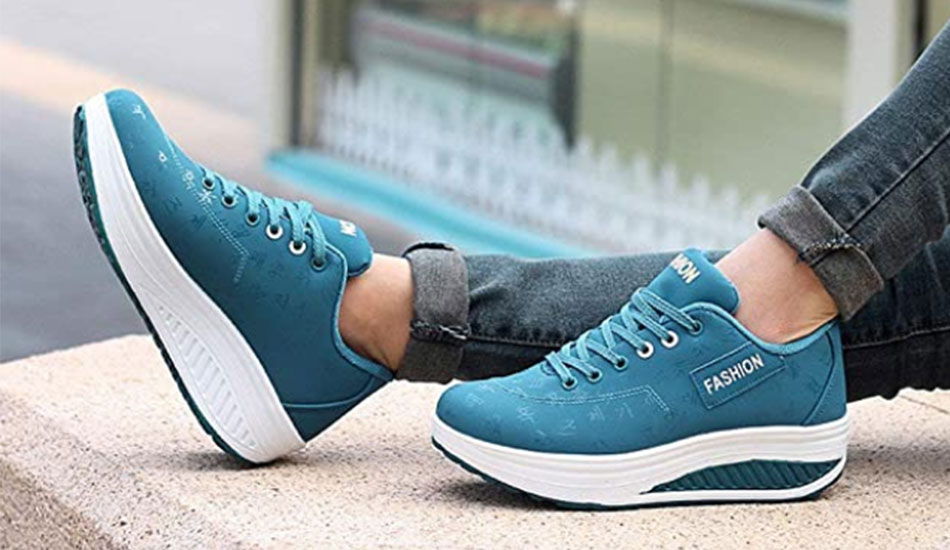 Donna Sneaker Comodo Scarpe,Casual Dimagrante Passeggio & Scarpe Outdoor Tennis Piattaforma Running Scarpe Jogging Moda 